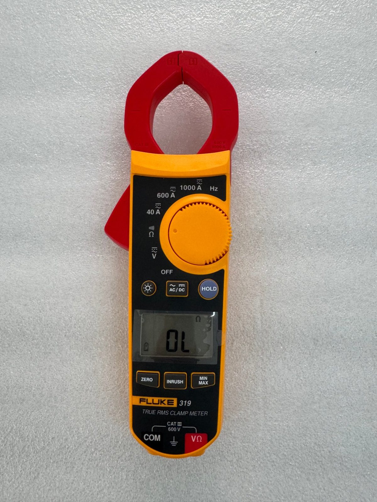 Incoming QC with FLUKE clamp-meter check